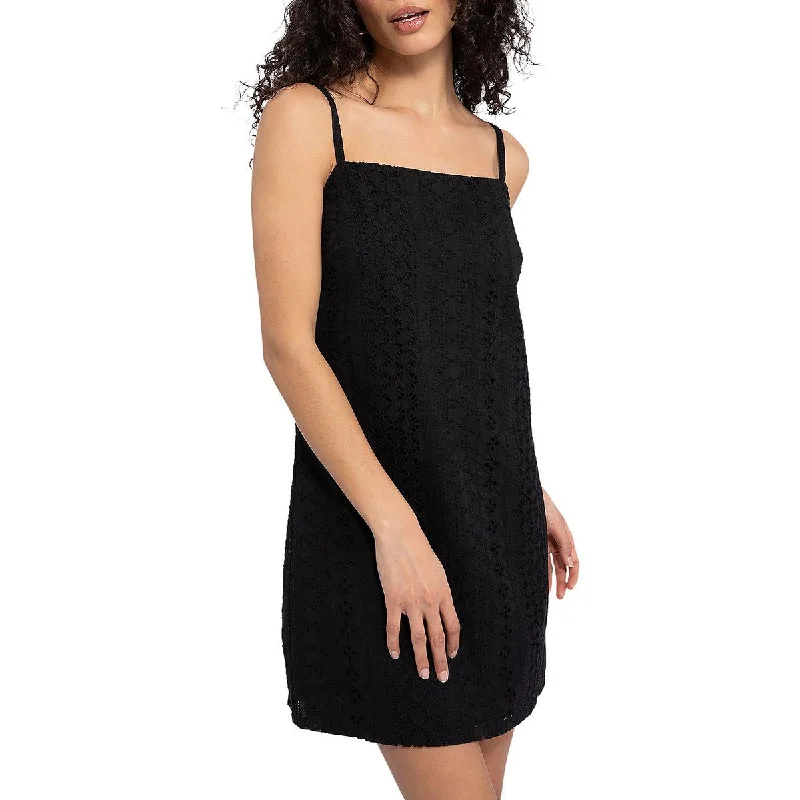 Tall Women DressSanctuary Womens Eyelet Short Mini Dress