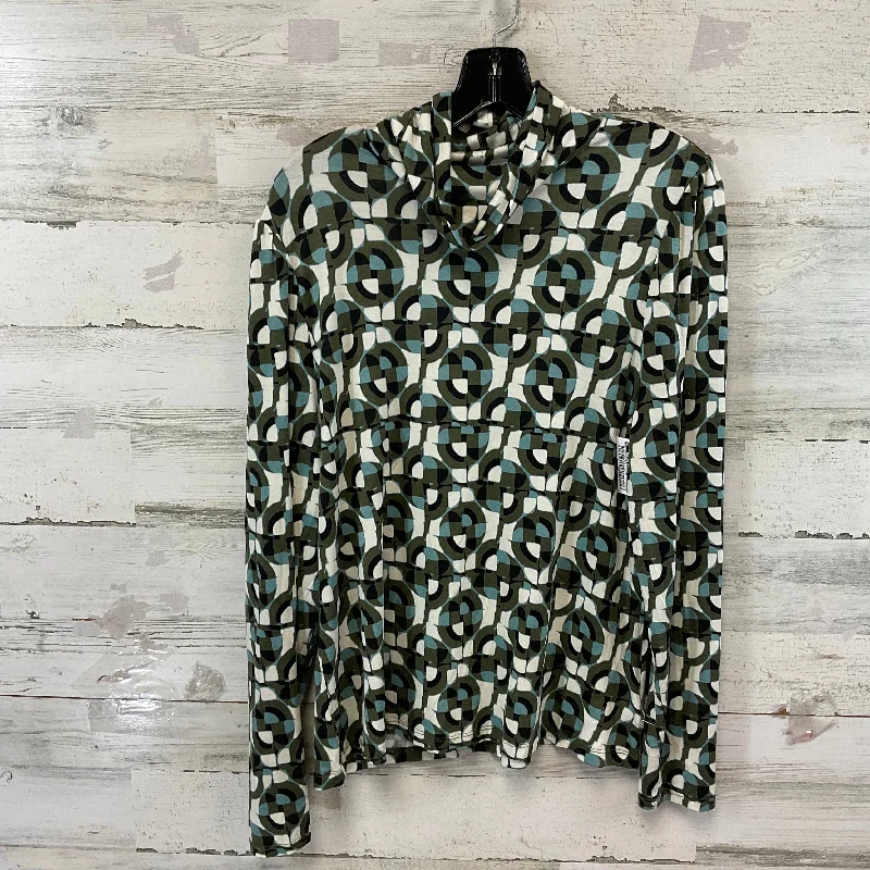 women's tops for creating capsule wardrobesTop Long Sleeve By Tahari By Arthur Levine In Green, Size: Xl