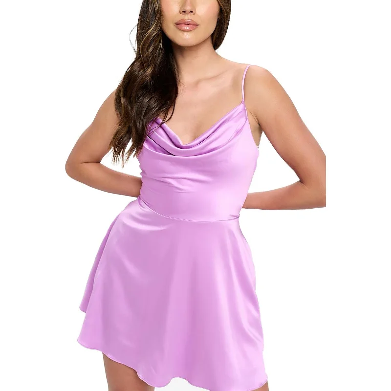 women's designer dressesBee Darlin Womens Juniors Slouchy Mini Cocktail and Party Dress