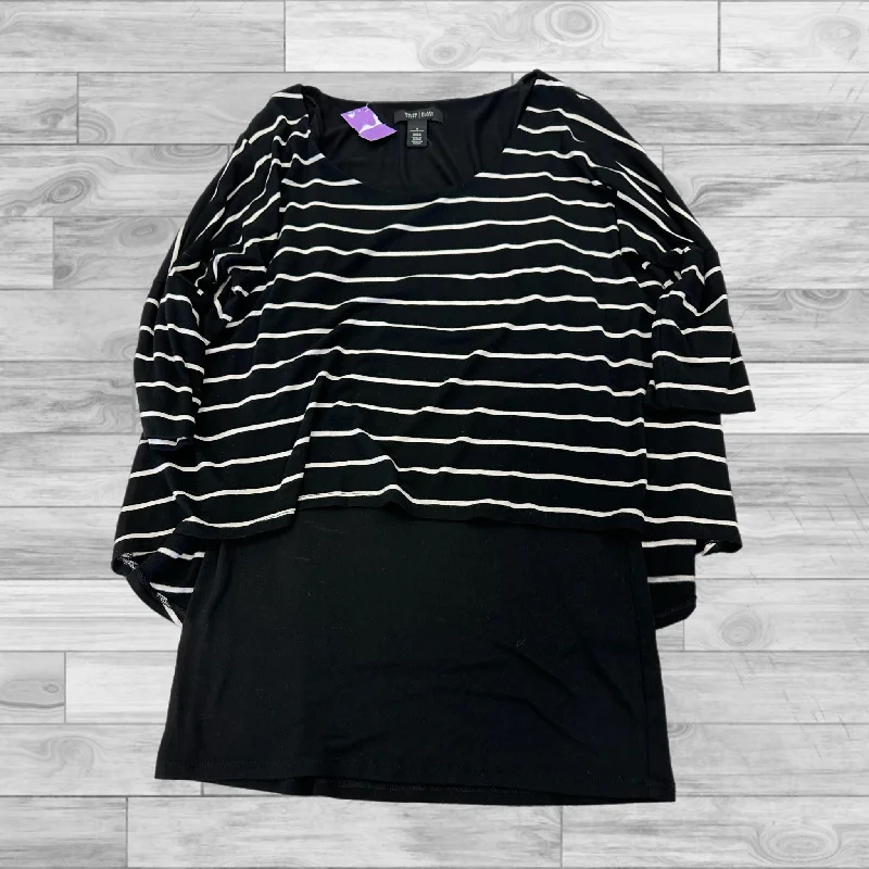 women's tops for those who want to invest in timeless piecesTop 3/4 Sleeve By White House Black Market In Striped Pattern, Size: S