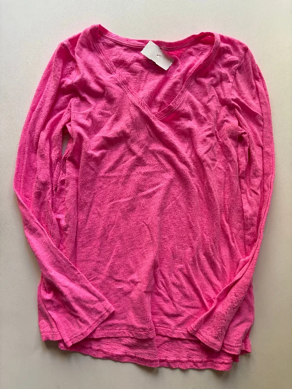 affordable women's topsTop Long Sleeve By Lilly Pulitzer In Pink, Size: M