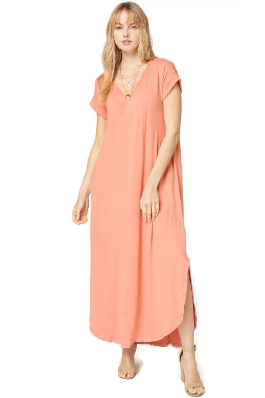 Cocktail DressEveryday Pocket Maxi Dress, Sunset