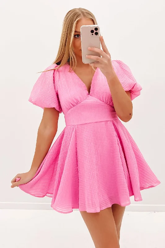 women's formal dressesAmanda Mini Dress Pink