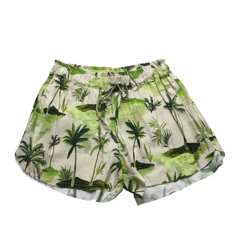 women's vintage shortsShorts By Shore In Tropical Print, Size: L