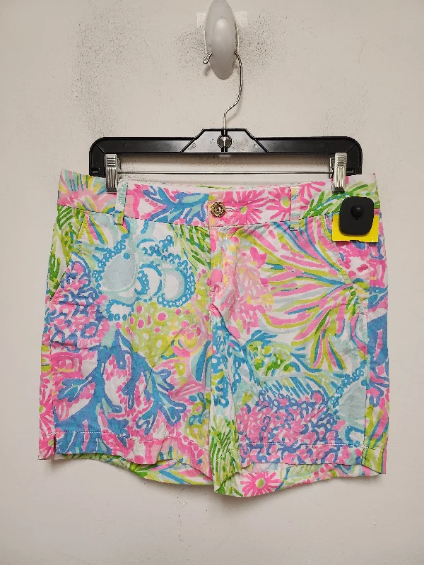 women's casual denim shortsShorts By Lilly Pulitzer In Multi-colored, Size: 4