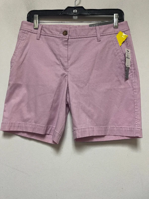 women's velvet shortsShorts By Talbots In Purple, Size: 2