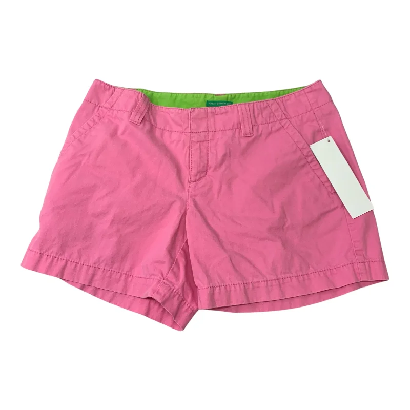 women's bootcut shortsShorts Designer By Lilly Pulitzer In Pink, Size: 2