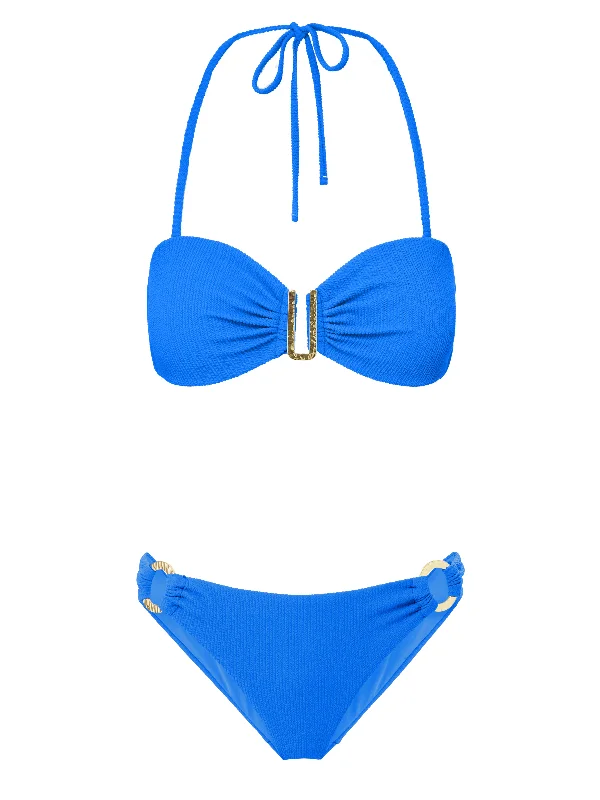 Separates Female SwimwearCindy Top + Ring Trim Bottom in Grotto