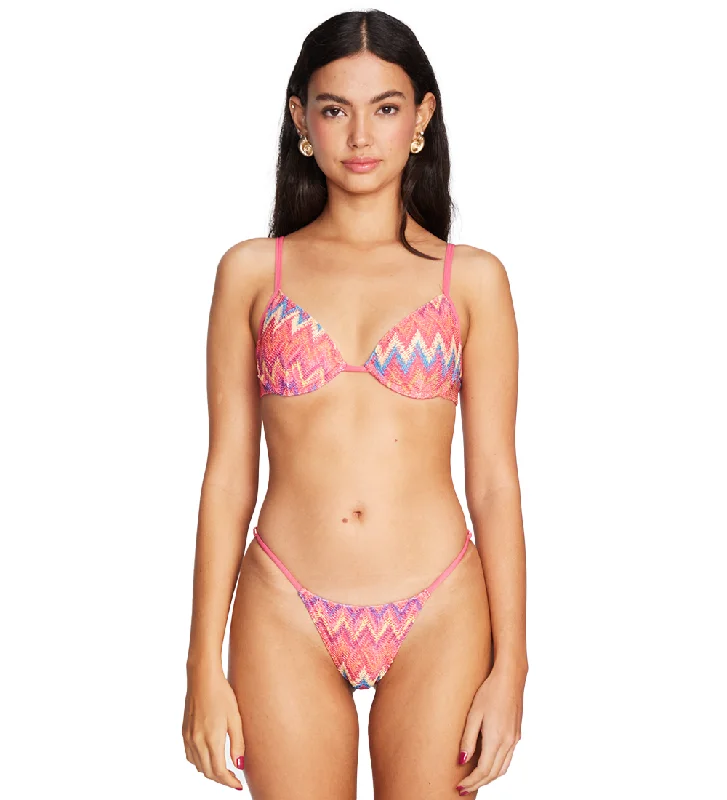 String Female SwimwearMelody Zig zag Top