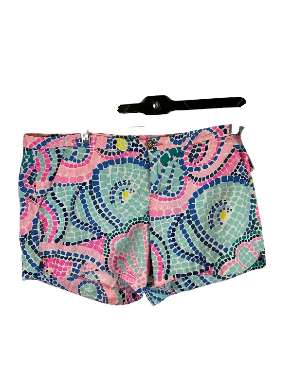 women's everyday shortsShorts Designer By Lilly Pulitzer In Multi-colored, Size: 10