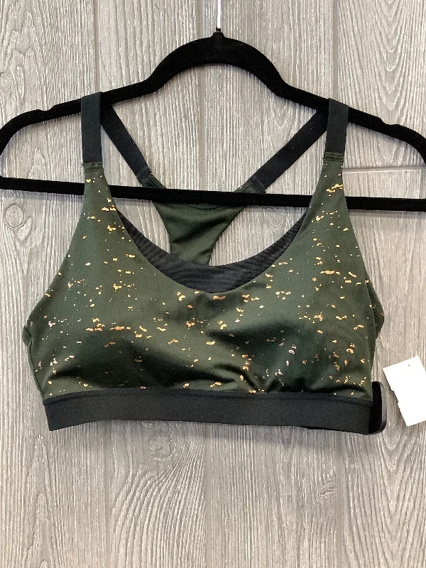 women's tops for those who want to show off their figure in a flattering wayAthletic Bra By Champion In Green, Size: L