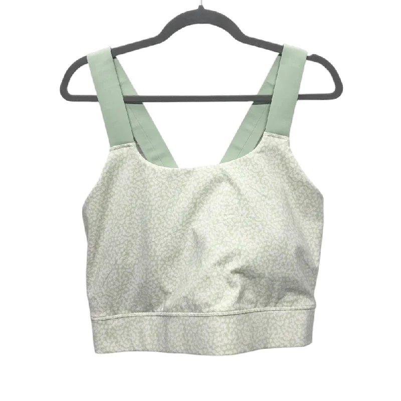 women's tops with cold-shoulder cutsAthletic Bra By Zelos In Green, Size: 2x