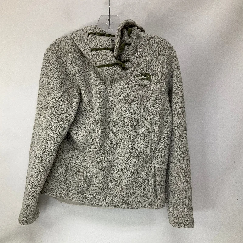 women's tops with lace-up frontsAthletic Fleece By The North Face In Grey, Size: S