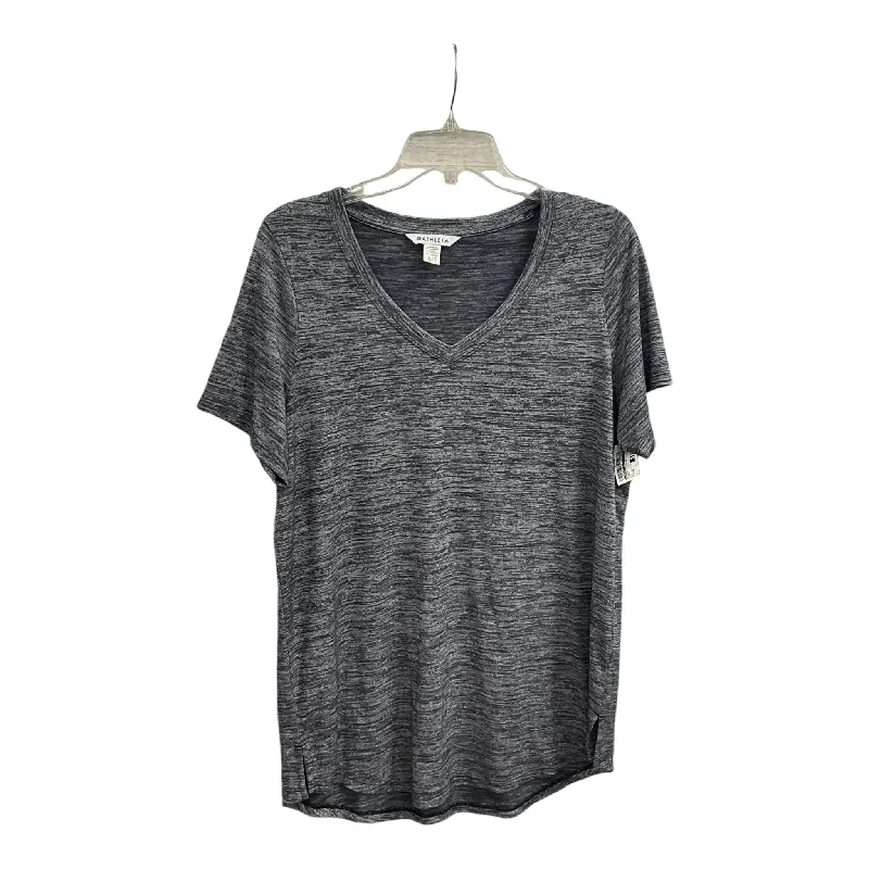 luxury women's topsAthletic Top Short Sleeve By Athleta In Grey, Size: Xl