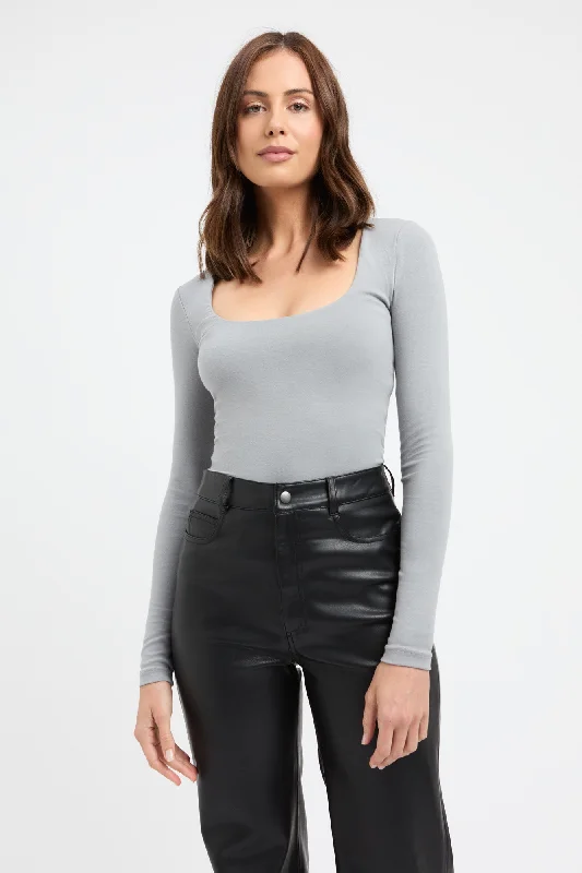 women's tops with cold-shoulder cutsRiley Scoop Top