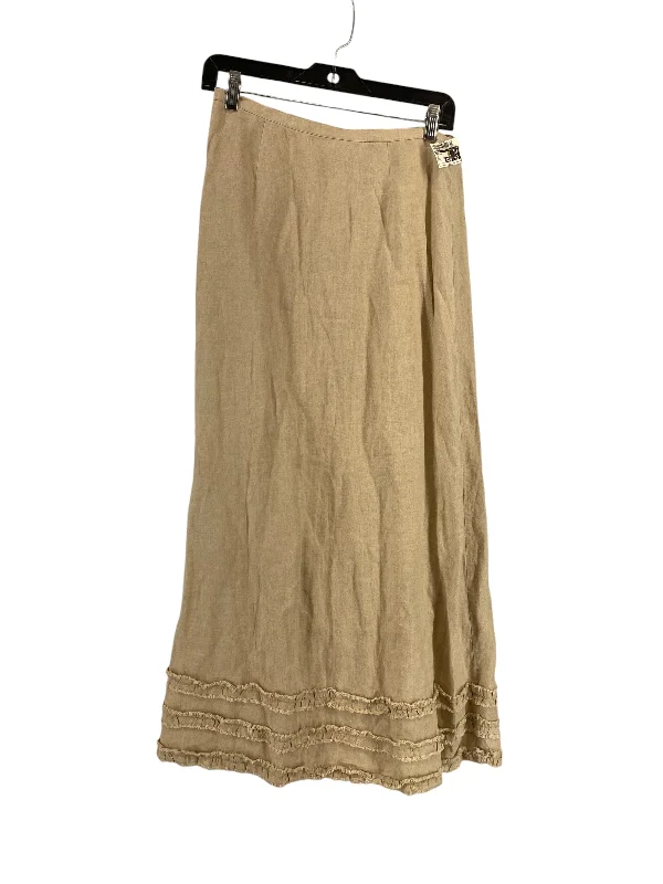 women's fitted skirtsSkirt Maxi By Harolds In Tan, Size: M