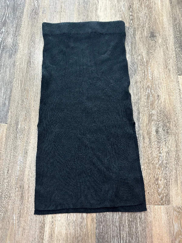 women's pajama-style formal skirtsSkirt Midi By Abercrombie And Fitch In Black, Size: Xs Petite&Tall