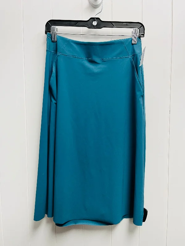 women's pajama-style formal skirtsSkirt Midi By Athleta In Teal, Size: S