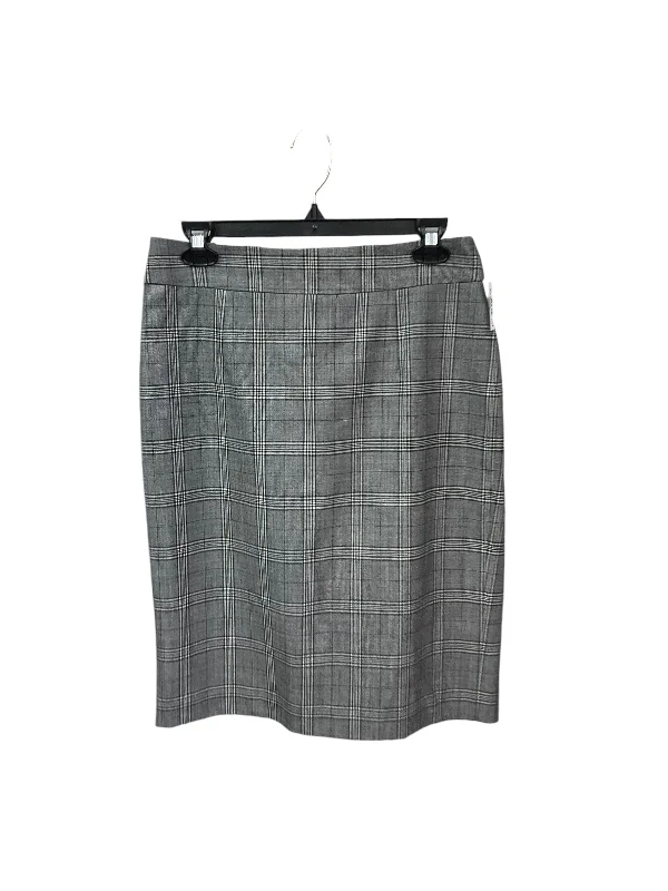 women's everyday casual skirtsSkirt Midi By Banana Republic In Plaid Pattern, Size: S