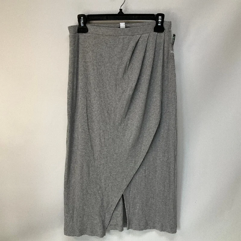 women's woven skirtsSkirt Midi By Cma In Grey, Size: M