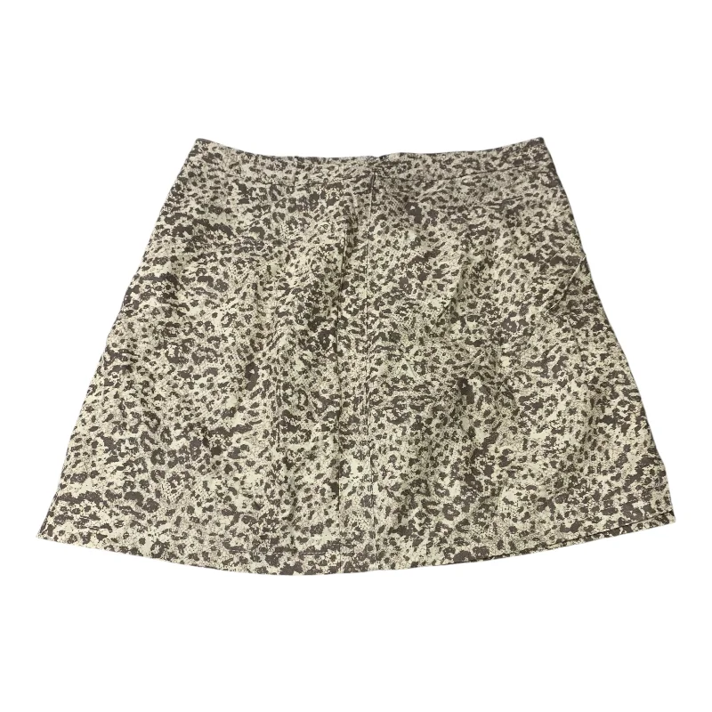 women's skater skirtsSkirt Mini & Short By Free People In Animal Print, Size: S