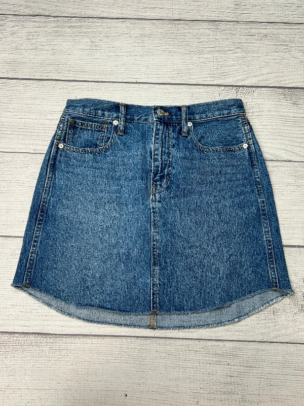 women's elastic waist skirtsSkirt Mini & Short By Madewell In Denim, Size: 2