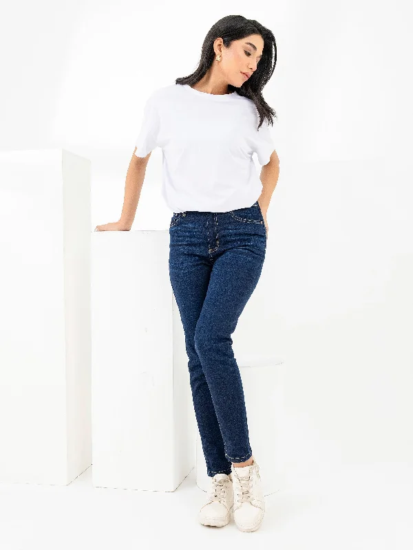 women's tops with sheer overlaysBasic Skinny Jeans