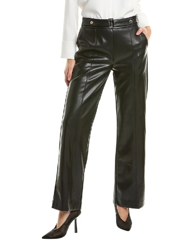 women's plus-size pantsElie Tahari High -Waisted Wide Leg Pant