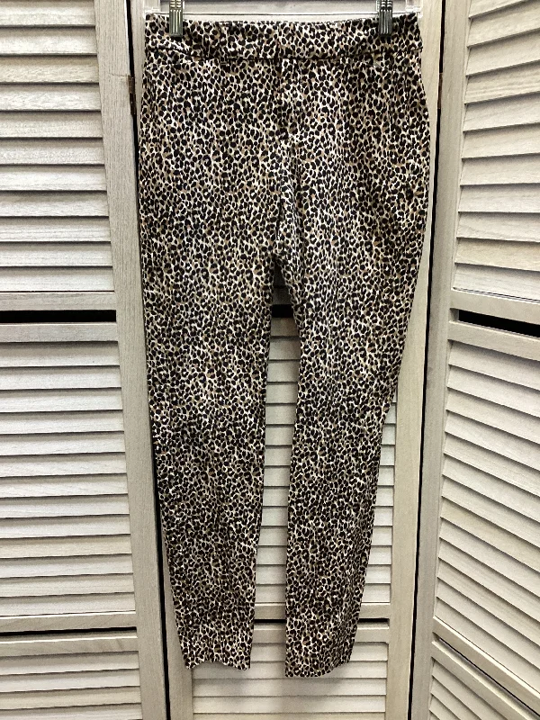 women's winter pantsPants Cropped By Old Navy In Leopard Print, Size: 2