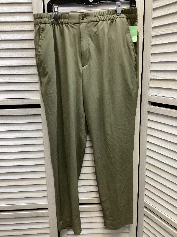 women's capri pantsPants Linen By Banana Republic In Green, Size: 10