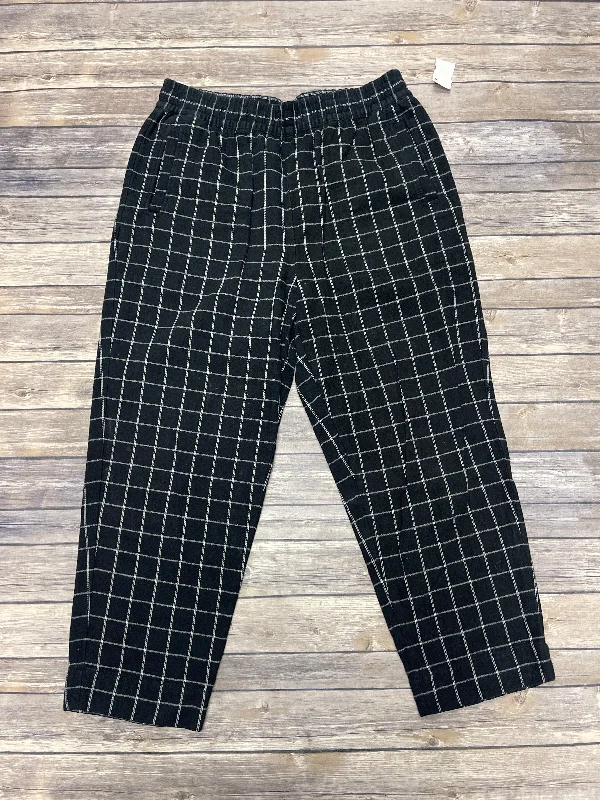 women's relaxed-fit pantsPants Lounge By Madewell In Plaid Pattern, Size: L