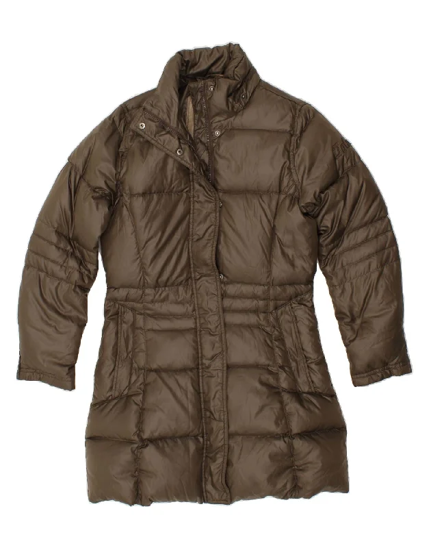 women's coats for fashion-forward individualsDOLOMITE Womens Padded Coat UK 6 XS Grey Polyester