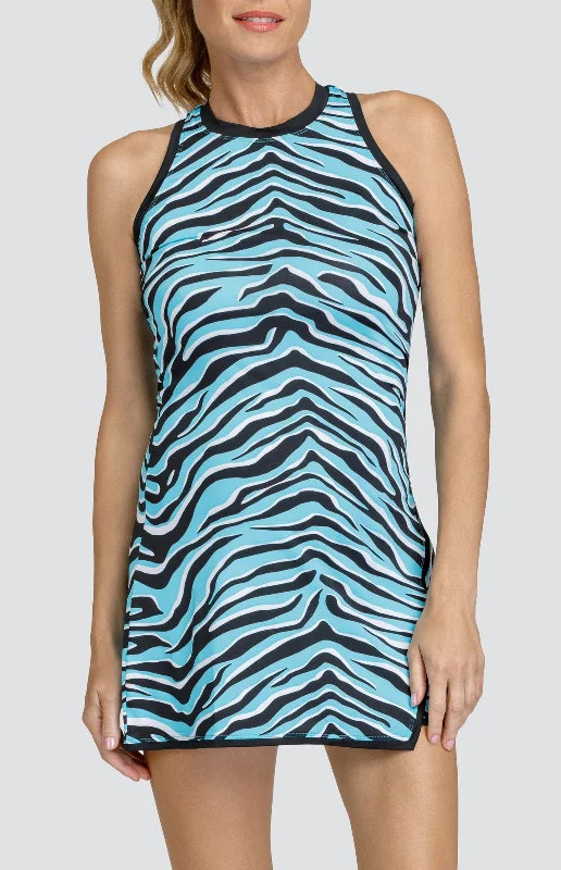 High-Low DressMellie 33" Dress - Mountain Zebra