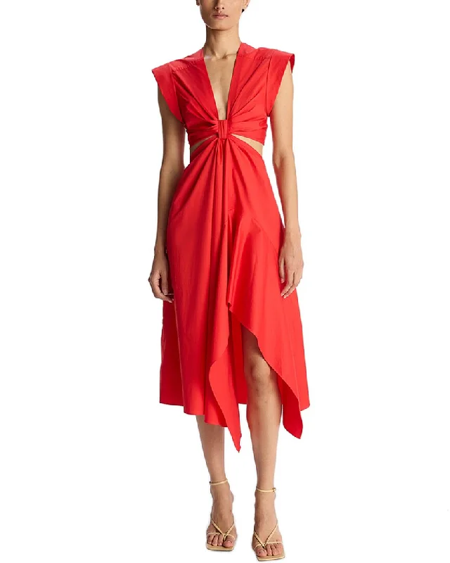 women's spaghetti strap dressesA.L.C. Alessia Midi Dress