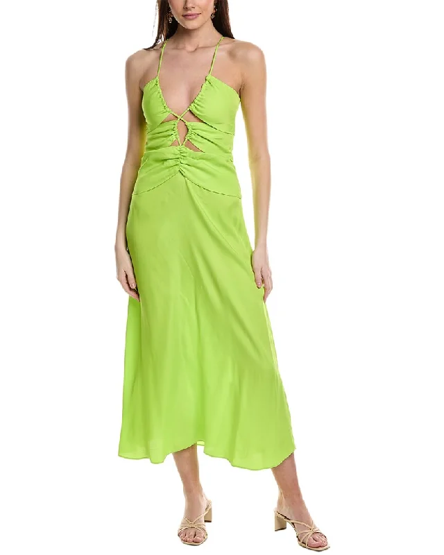 women's shift dressesFARM Rio Sleeveless Midi Dress