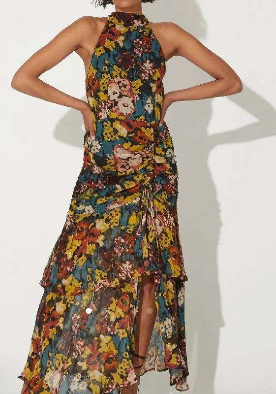 women's made-to-order dressesGianna Midi Dress In Monet