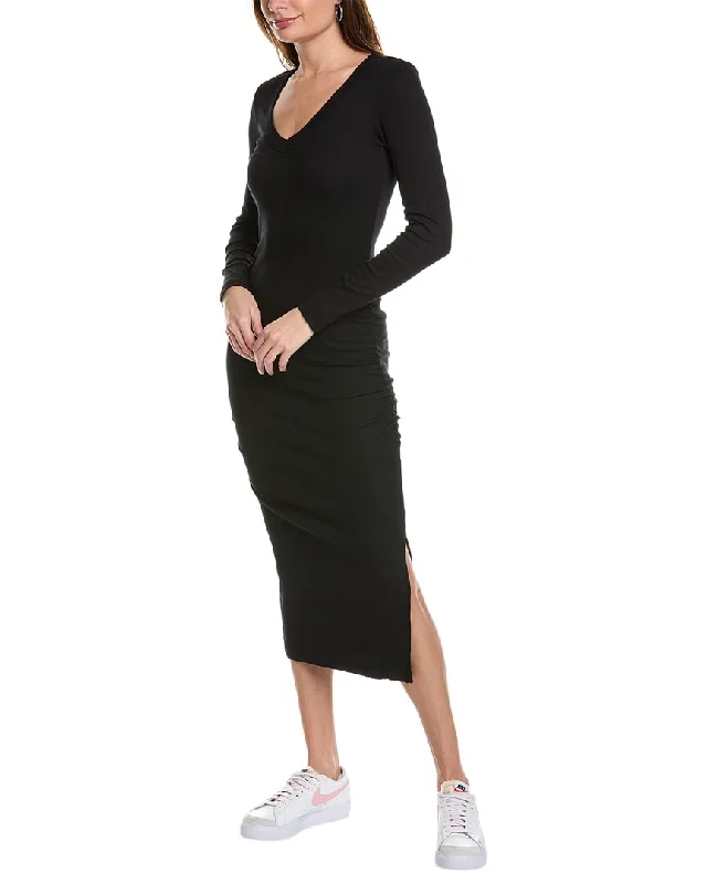 women's flutter-sleeved dressesMichael Stars Nova Midi Dress