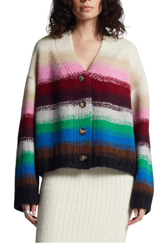 Men's SweatersAliana Cardigan In Multi Color