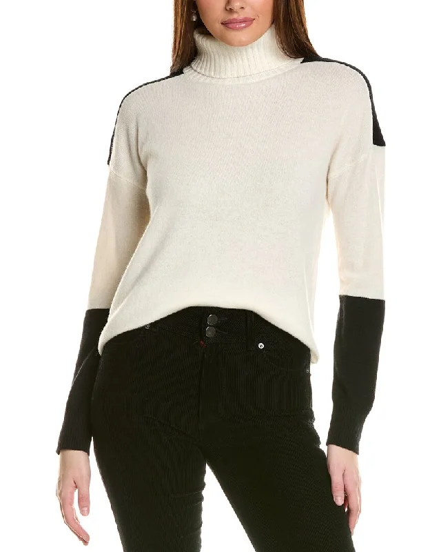 Discounted SweatersAmicale Cashmere Color Turtleneck Cashmere Sweater