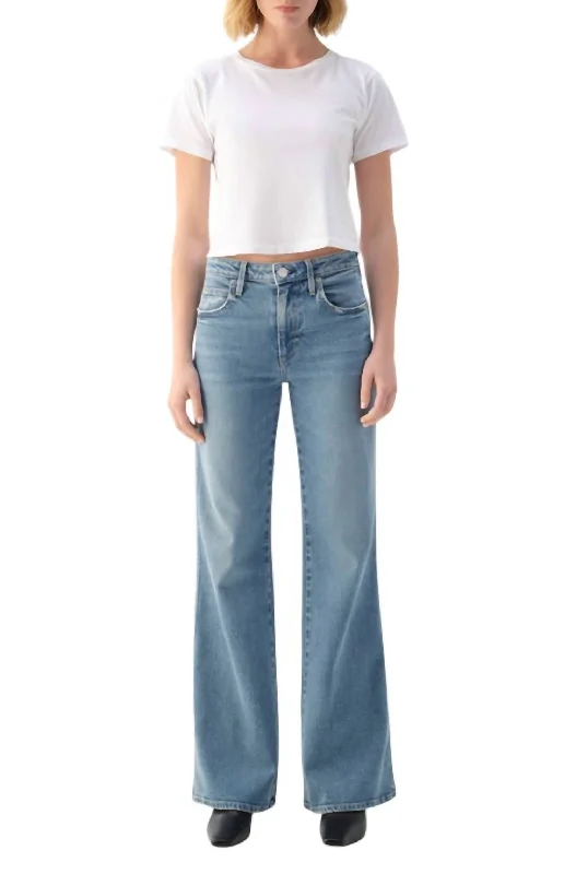 Anita Flare Jeans In Eternal