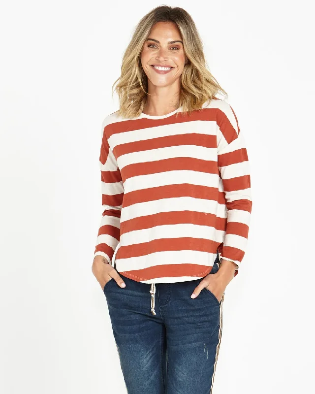 affordable women's topsBetty Basics Jessie Long Sleeve Tee