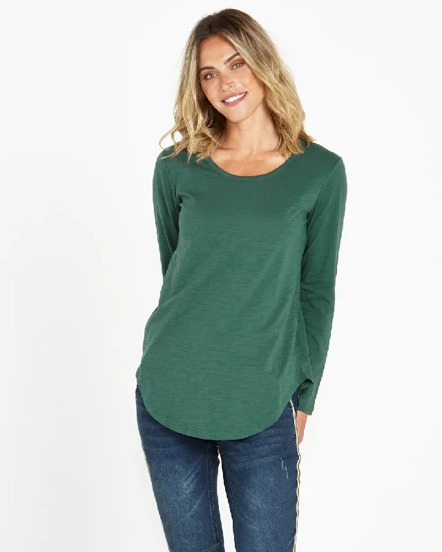 women's tops made from cottonBetty Basics Megan Long Sleeve Top