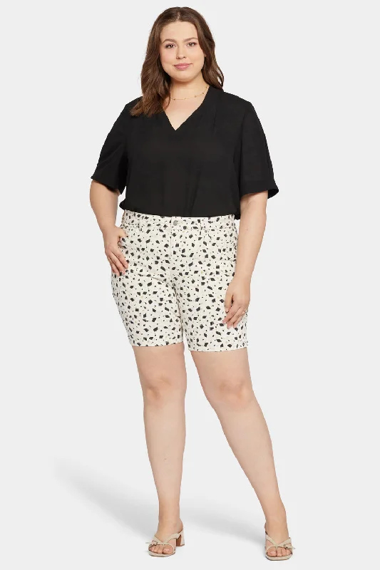 Ella Denim Shorts In Plus Size - Ellensburg