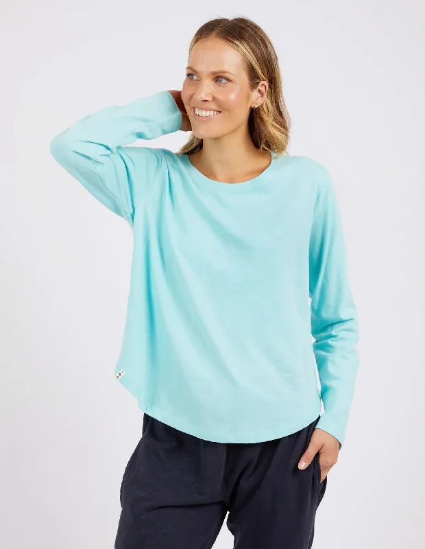 women's tops for those who appreciate subtle and muted tonesElm Everyday L/S Tee