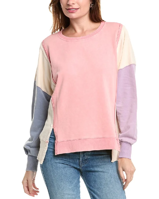 Wool SweatersFATE Colorblock Pullover