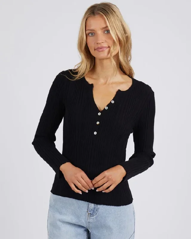 off-the-shoulder women's topsFoxwood Hannah Rib Knit