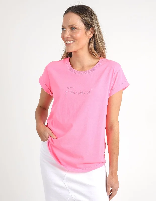 women's tops for those who want to add a pop of color to their outfitsFoxwood Signature Tee