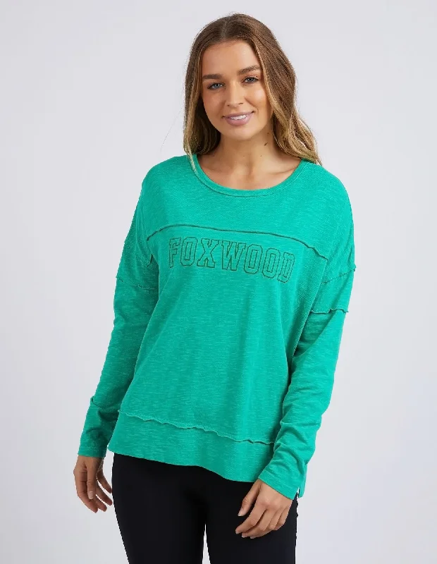 women's tops for casual FridaysFoxwood Throw On Tee