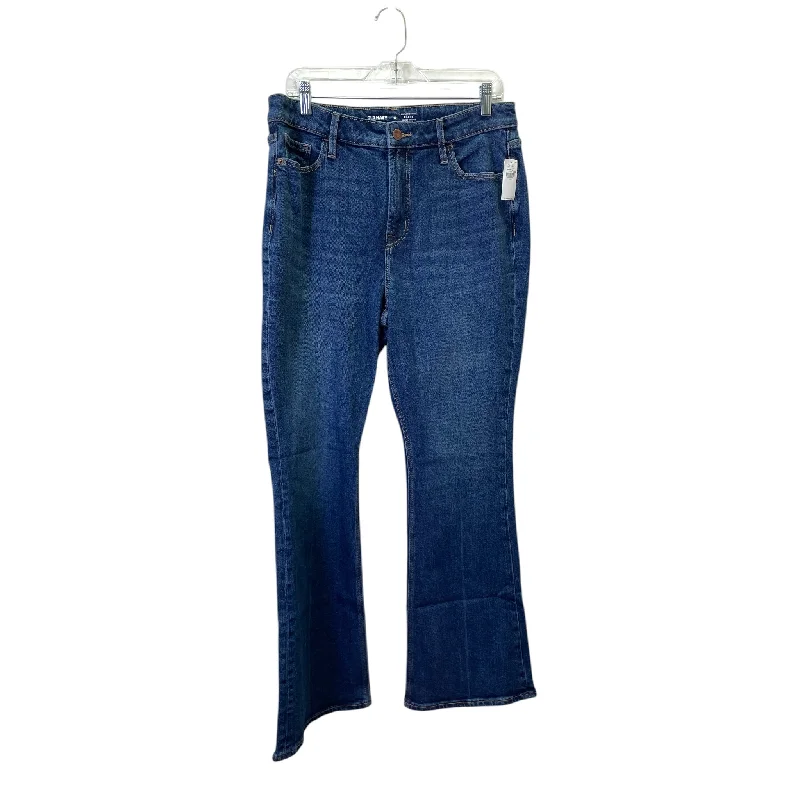 Jeans Flared By Old Navy In Blue Denim, Size:12