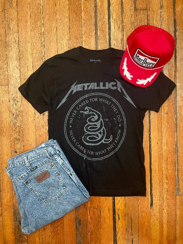 women's tops for those who want to make a bold fashion statement with their choice of topsMetallica Snake T-Shirt